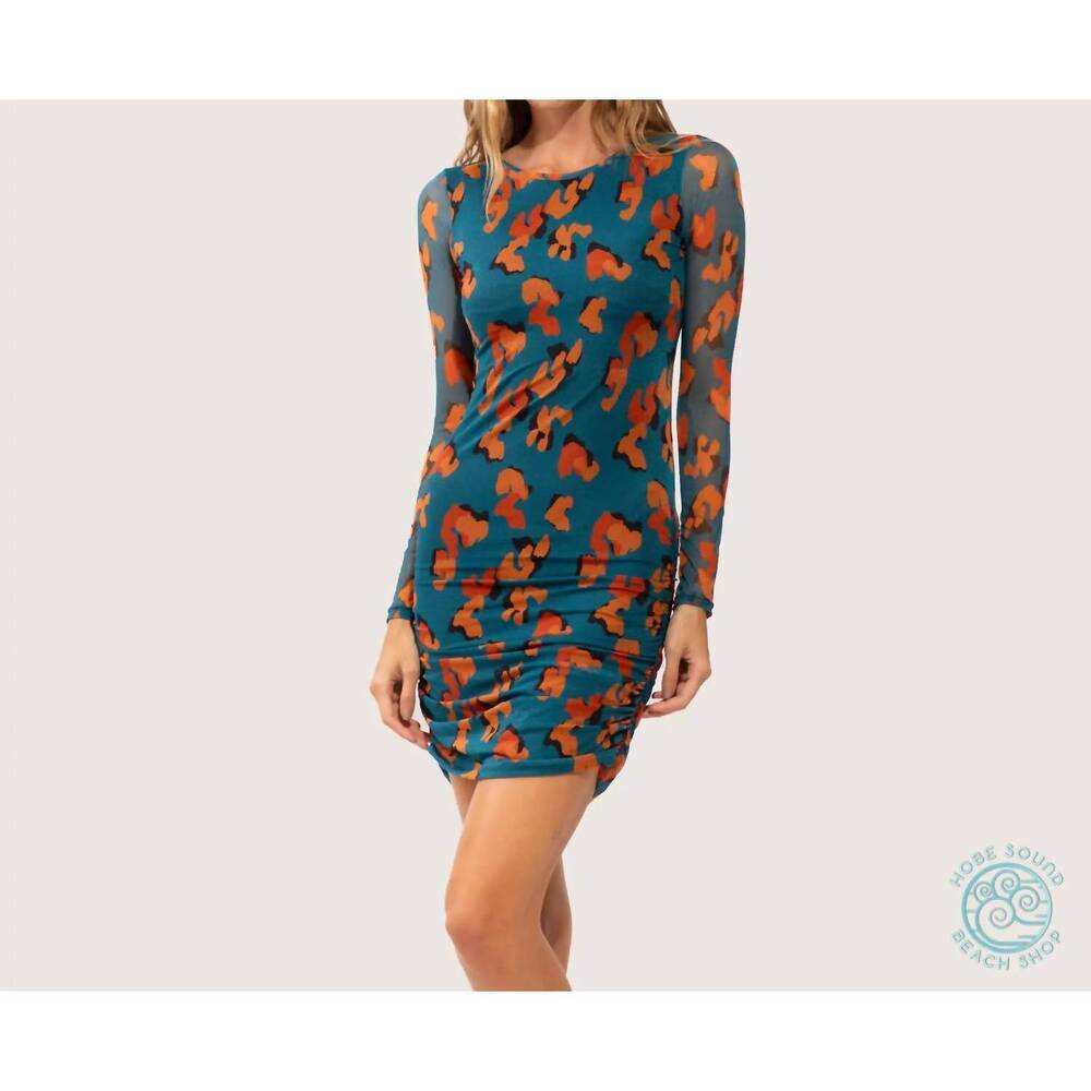 NEW RIO DEL SOL laura mini dress in luma